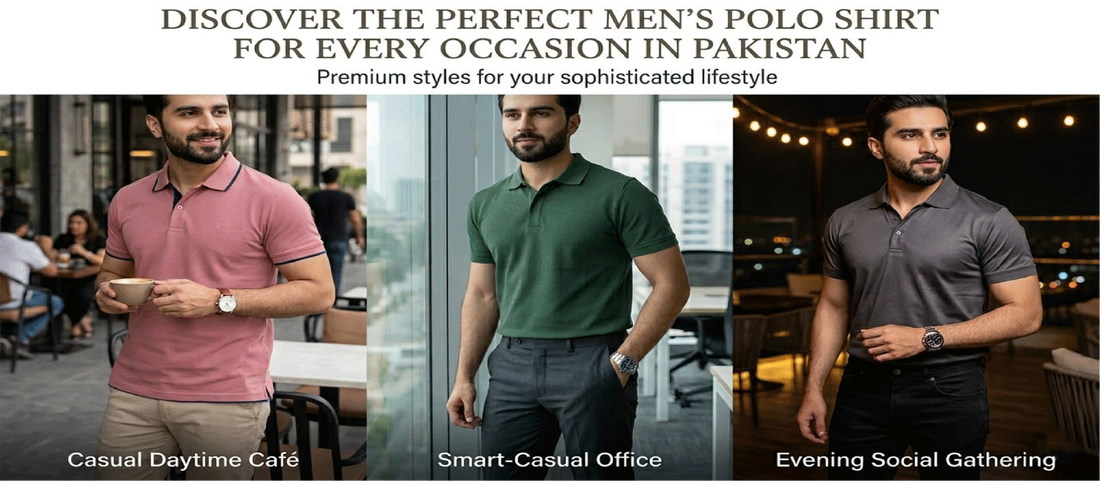 Discover the Perfect Men’s Polo Shirt for Every Occasion in Pakistan