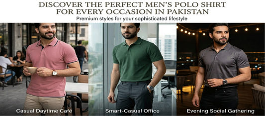 Discover the Perfect Men’s Polo Shirt for Every Occasion in Pakistan