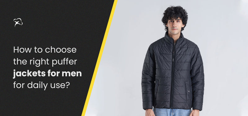 Right Puffer Jackets For Men For Daily Use