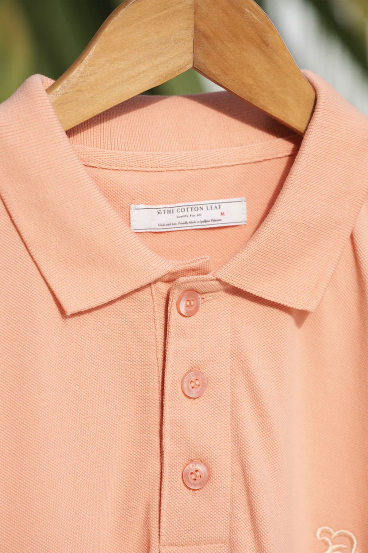 EXCLUSIVE PAPAYA PIQUE POLO