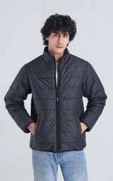 Exclusive Black Puffer Jacket  (Full Sleeve )