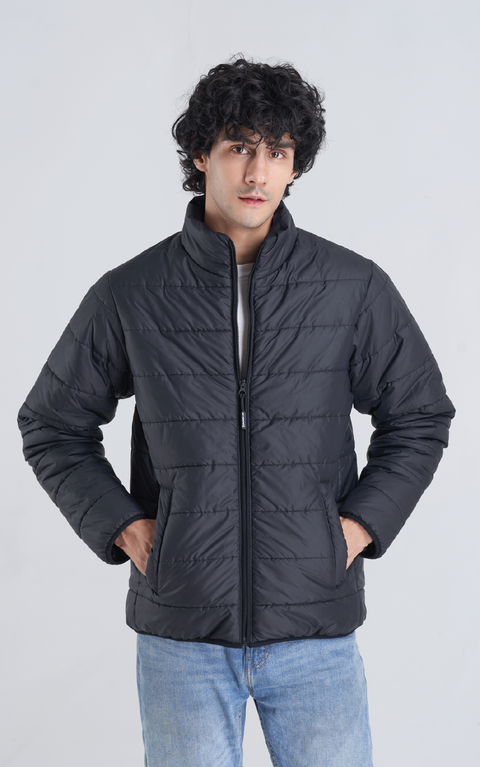 EXCLUSIVE BLACK PUFFER JACKET  (Full sleeves)