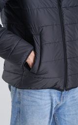 Exclusive Black Puffer Jacket  (Full Sleeve )