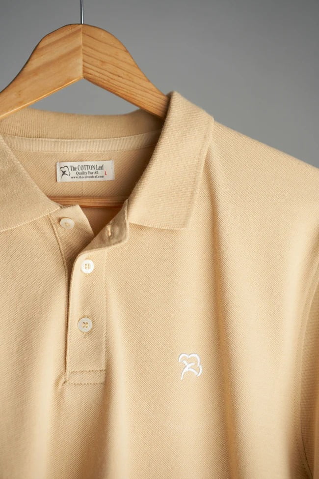 premium exclusive peach pique polo shirt