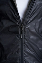 reversible two way jacket fauji green black full sleeves turned inside out stock now